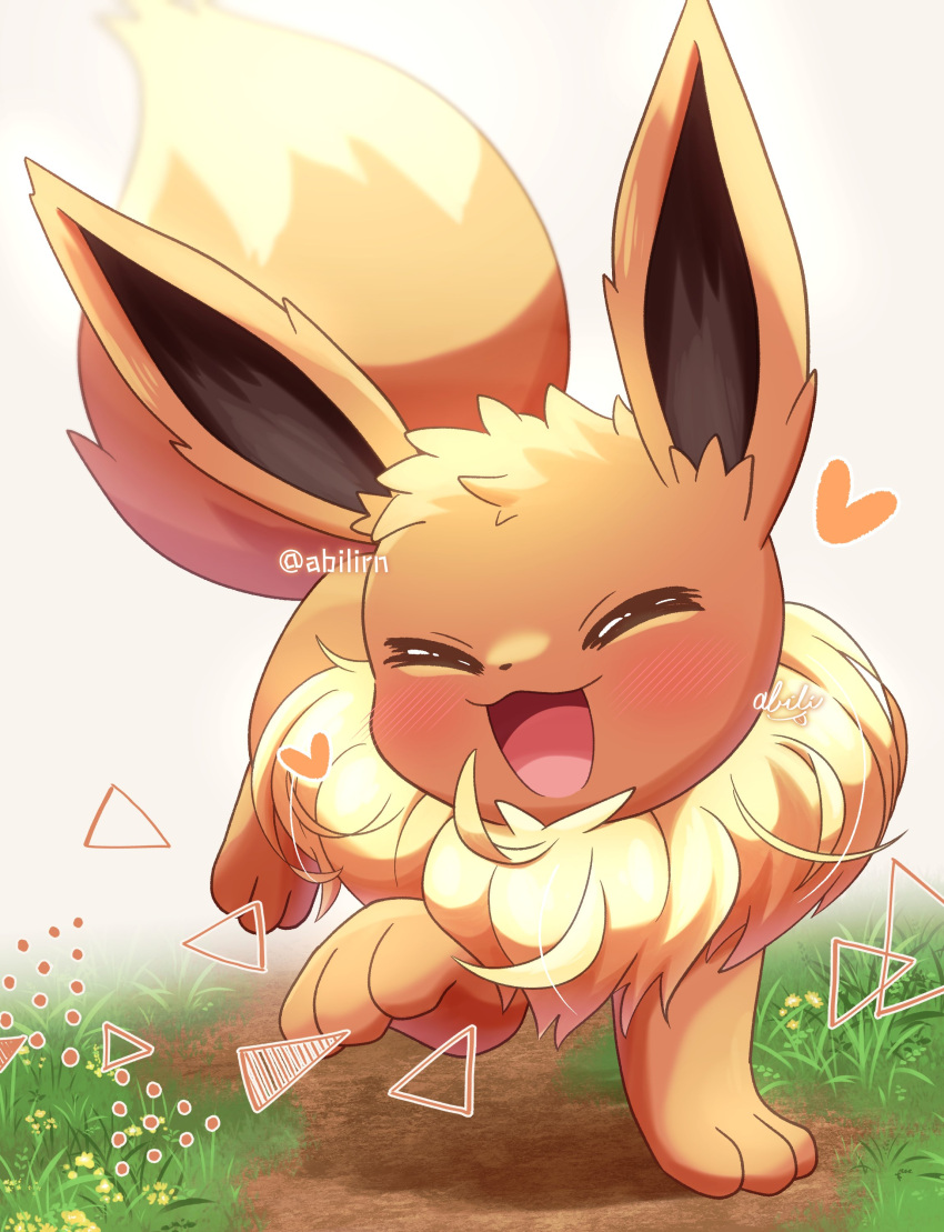 :3, :d, ^_^, absurdres, animal_focus, artist_name, blush, closed_eyes