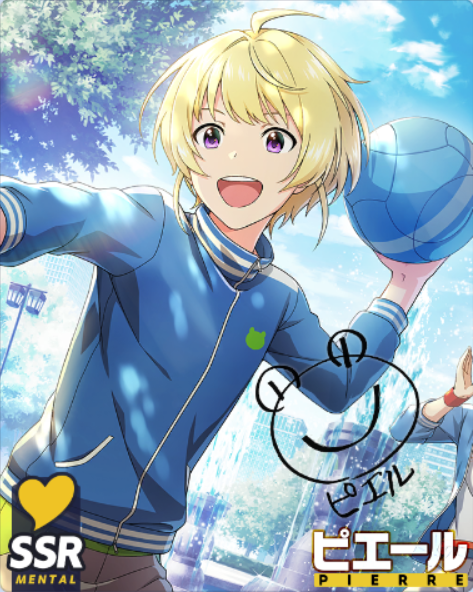 1boy, blonde_hair, character_name, dress, idolmaster_side-m_glowing_stars, jacket, male_focus, open_mouth