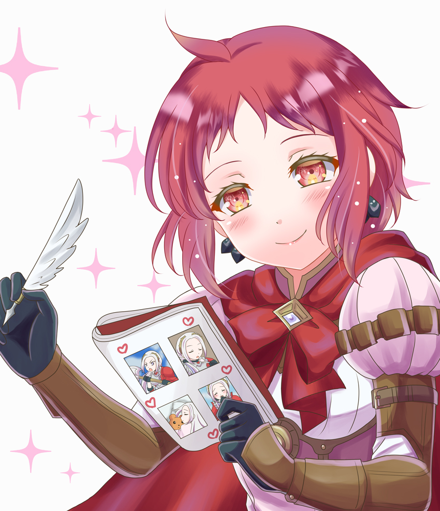 1girl, blush, closed_mouth, dress, fire_emblem, fire_emblem:_three_houses, fire_emblem_warriors:_three_hopes, gloves
