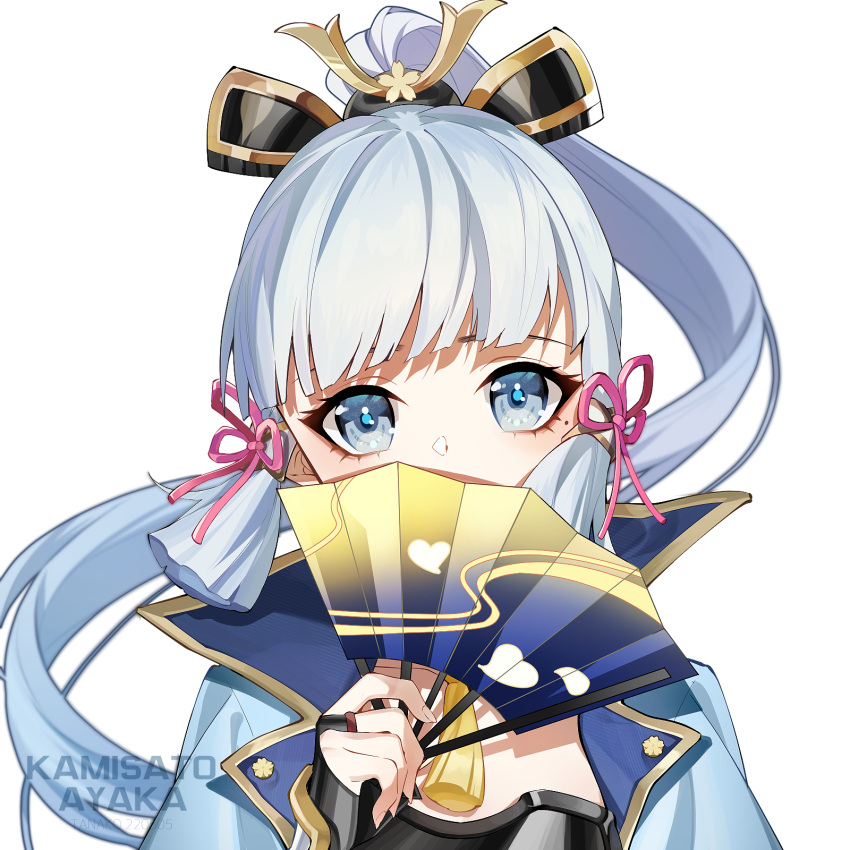 1girl, armor, bangs, blue_eyes, blunt_bangs, breastplate, bridal_gauntlets, character_name