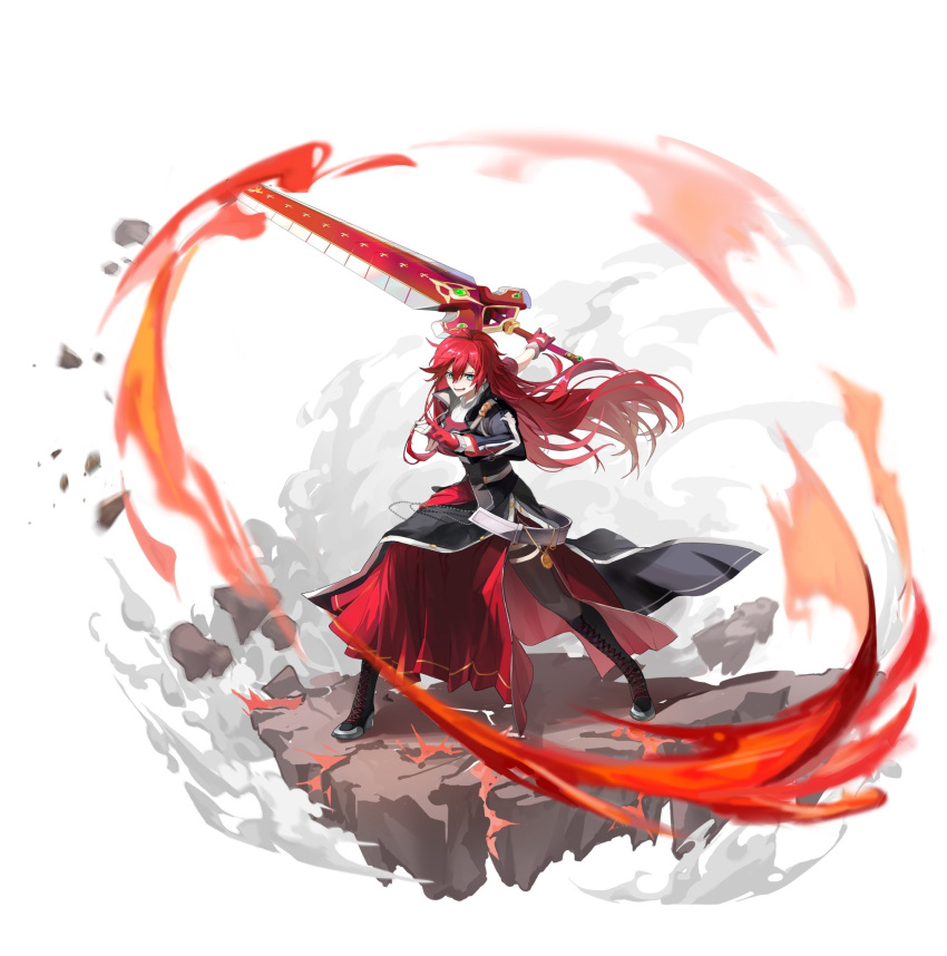 aiguillette, belt, breasts, celis_ortesia, ck_rath, collared_jacket, eiyuu_densetsu, falcom