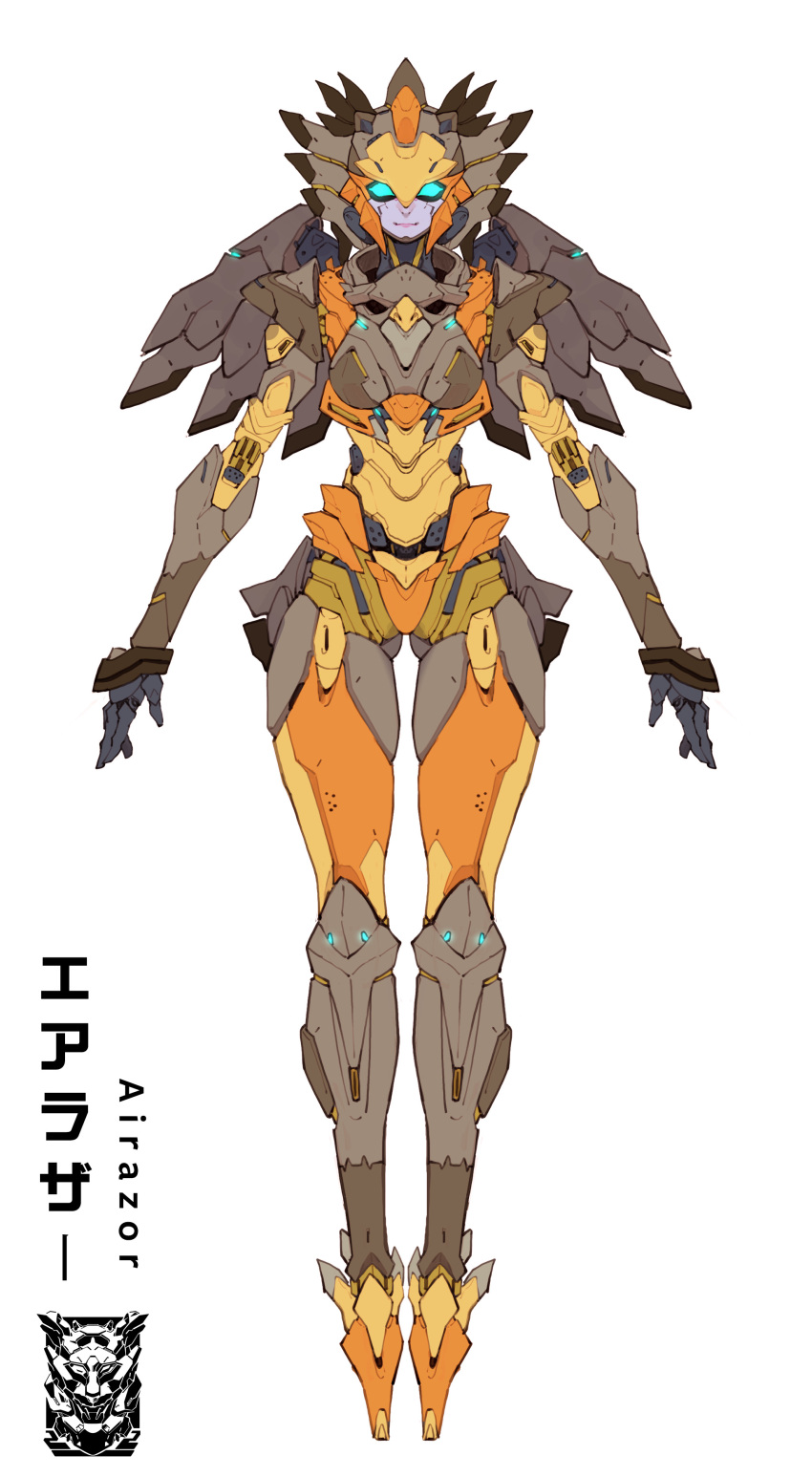 1girl, absurdres, airazor, ban!_(bansankan)_(style), beast_wars, beast_wars:_transformers, blue_eyes, breasts