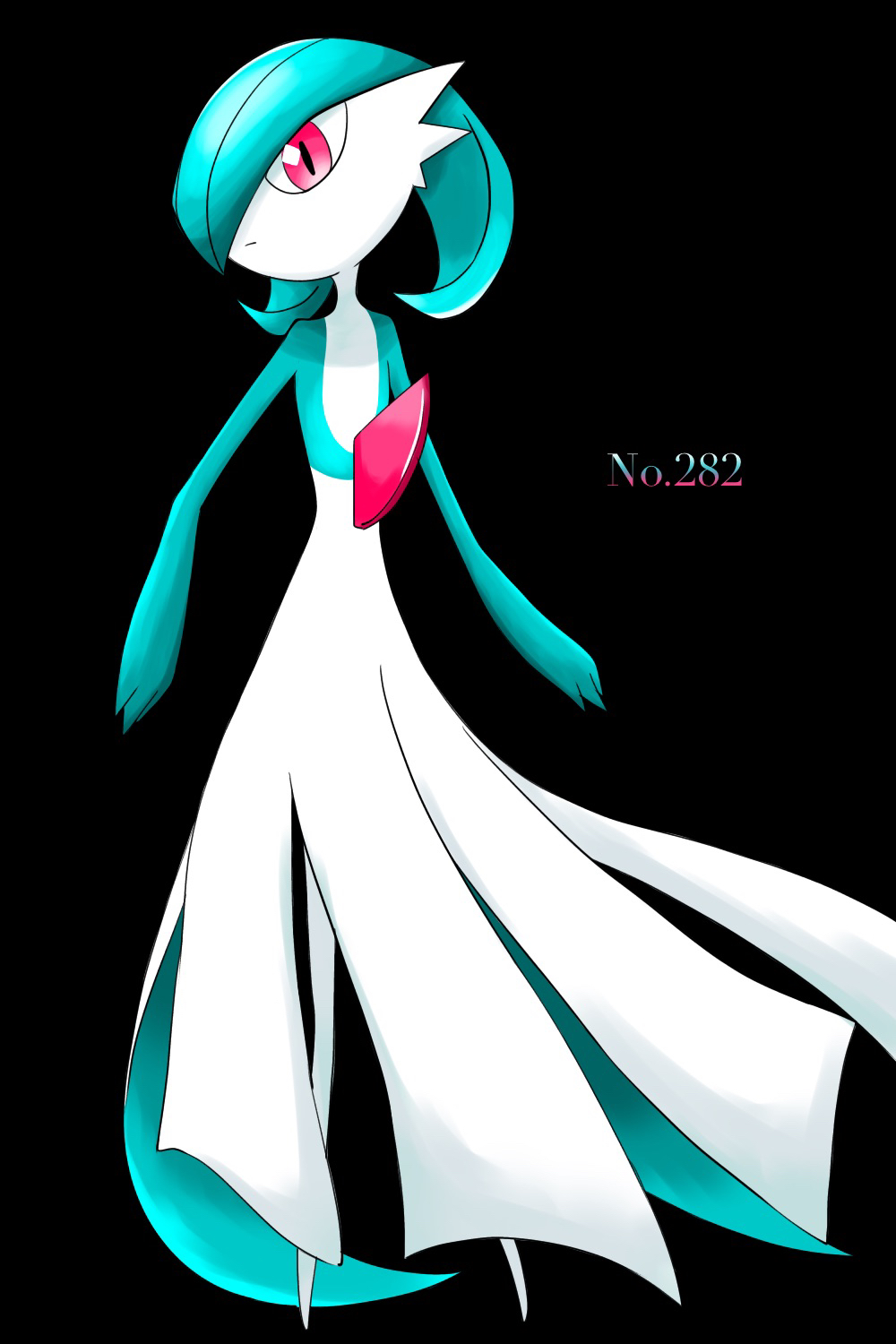 1girl, alternate_color, bangs, black_background, blue_hair, blue_skin, bob_cut, closed_mouth