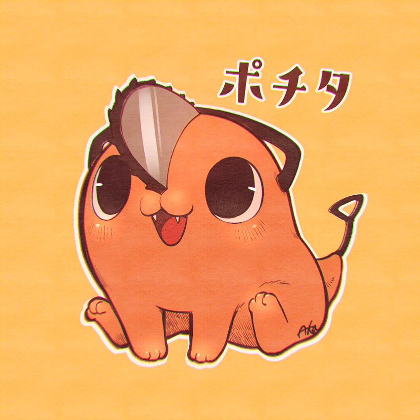 artist_name, chainsaw, chainsaw_man, character_name, fangs, full_body, gen_1_pokemon, handle