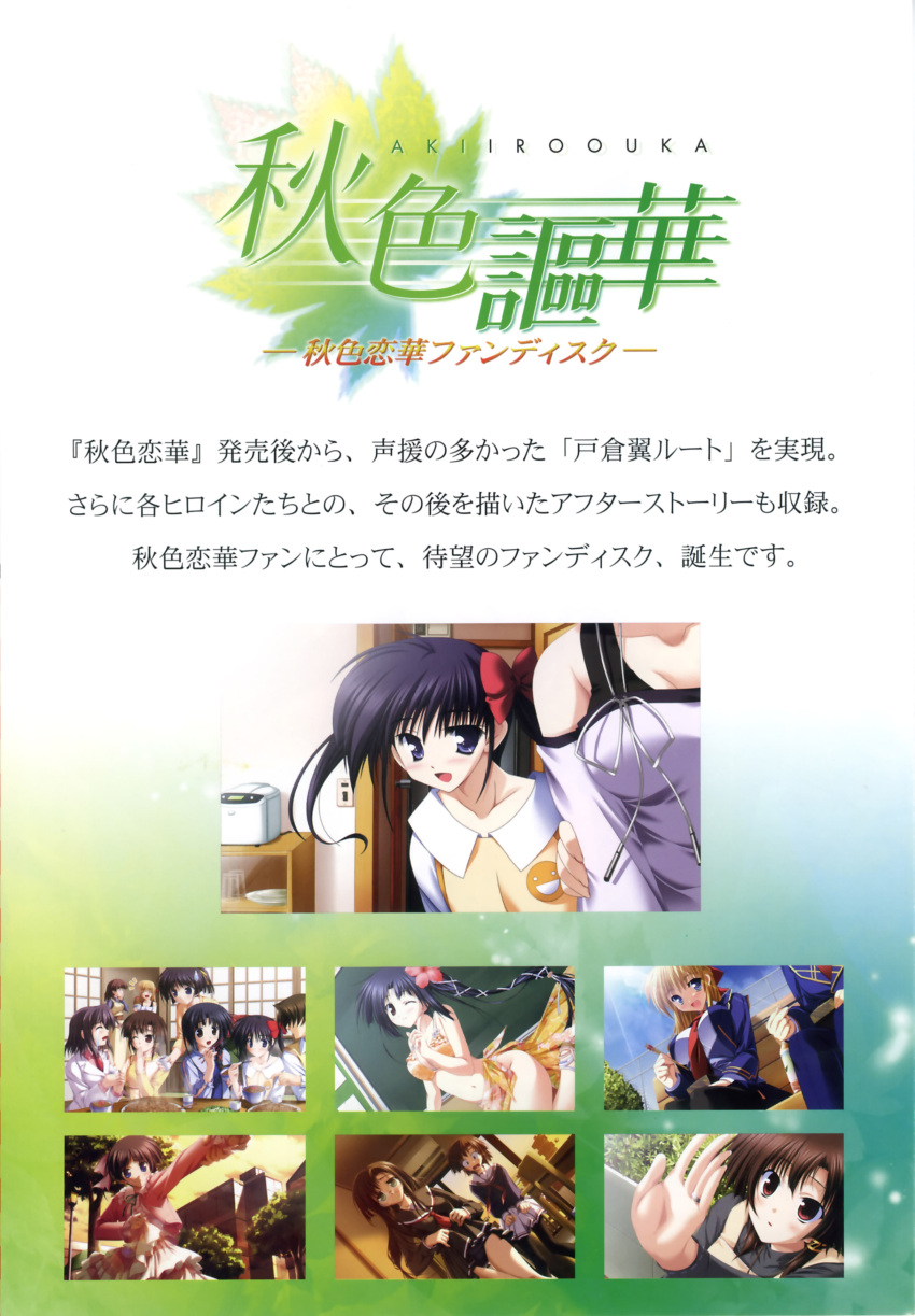 akiiro_renka, bikini, kogure_fumika, glasses, nanjou_ibuki, niiyama_aoi, panties, purple_software