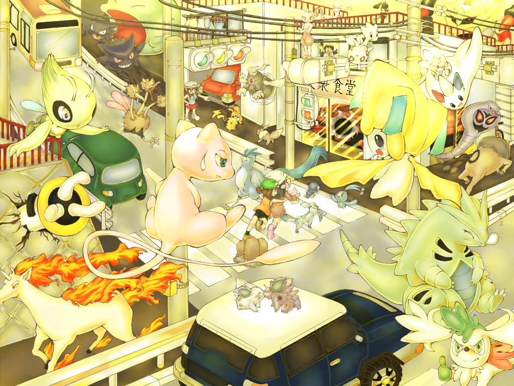 alternate_costume, angry, annotation_request, arbok, articuno, bicycle, blue_(pokemon), brown_hair