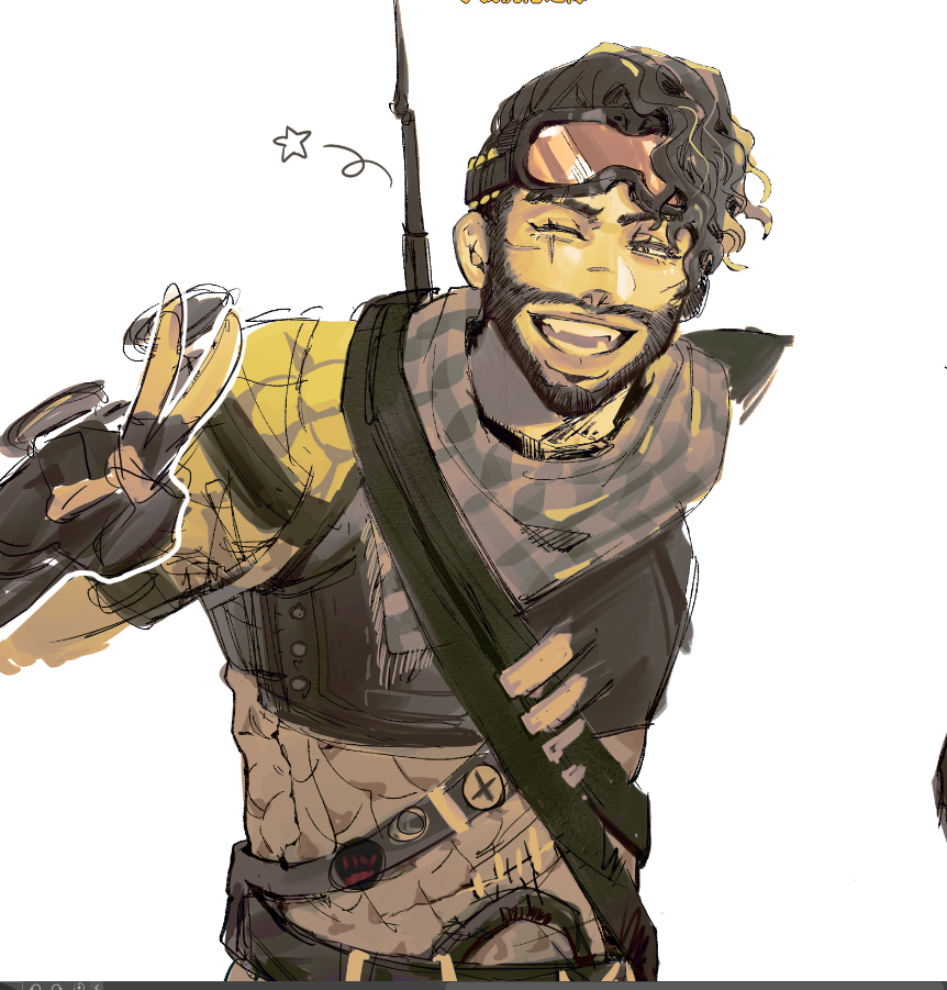 1boy, animification, apex_legends, black_gloves, bodysuit, brown_eyes, brown_hair, chinese_commentary