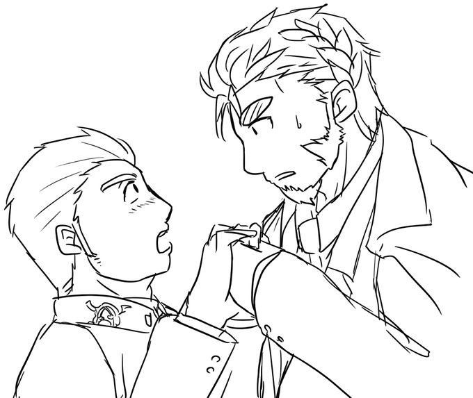 claude_(housamo), master_3_(housamo), tagme, tokyo_afterschool_summoners