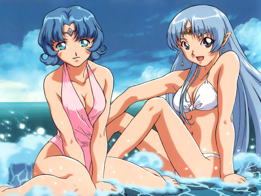 banner_of_the_stars, bikini, crest_of_the_stars, ekuryua, lafiel, swimsuit, wallpaper