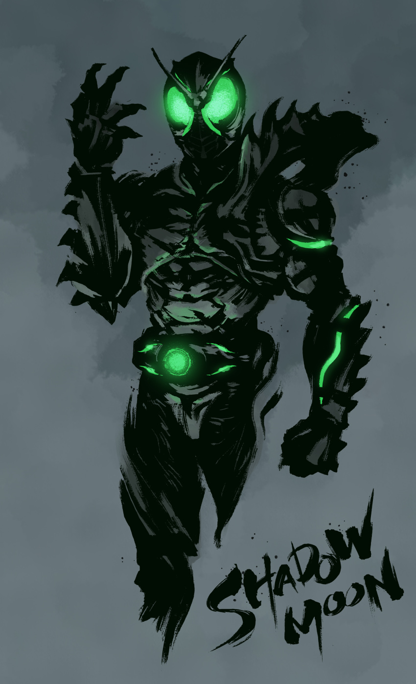 absurdres, highres, kamen_rider, kamen_rider_black_sun, kamen_rider_shadow_moon, shadow_moon, yorugata