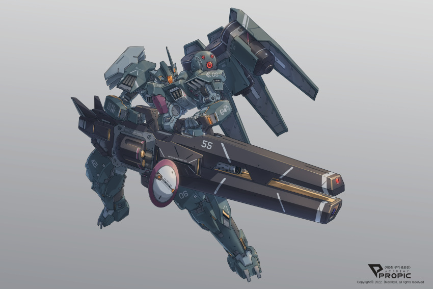 absurdres, full_body, grey_background, gun, highres, holding, holding_gun, holding_weapon
