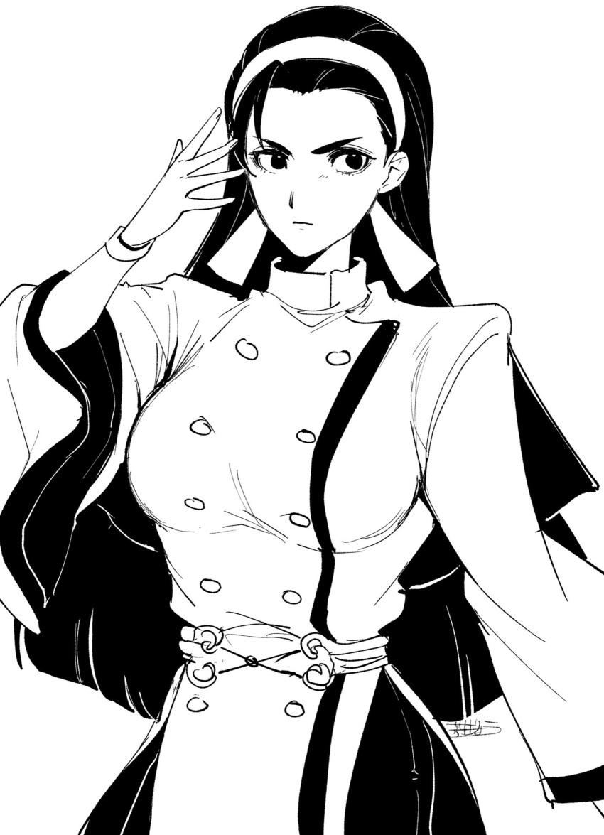 1girl, black_hair, earrings, highres, japanese_clothes, jewelry, kagura_chizuru, long_hair