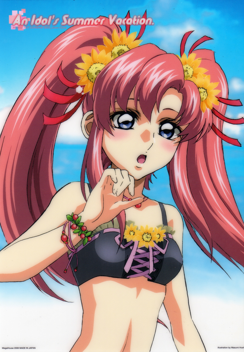 bikini, gundam, gundam_seed, hoshino_masumi, lacus_clyne, swimsuit