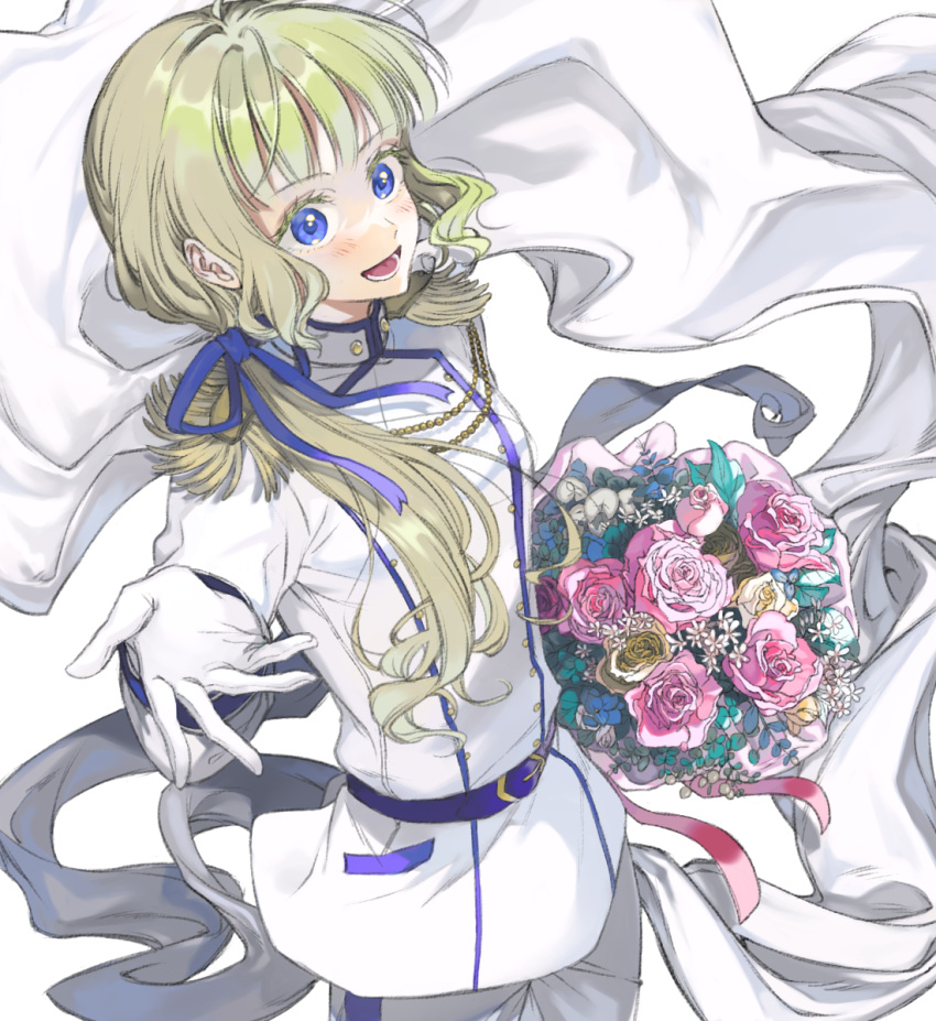 1girl, aged_up, aiguillette, akinashi_0227, bangs, belt, blonde_hair, blue_eyes