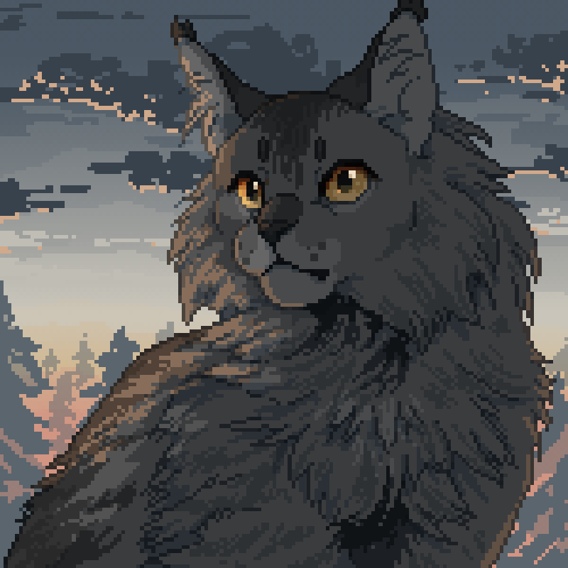 animal, animal_focus, cat, clouds, commentary, english_commentary, geellyart, graystripe