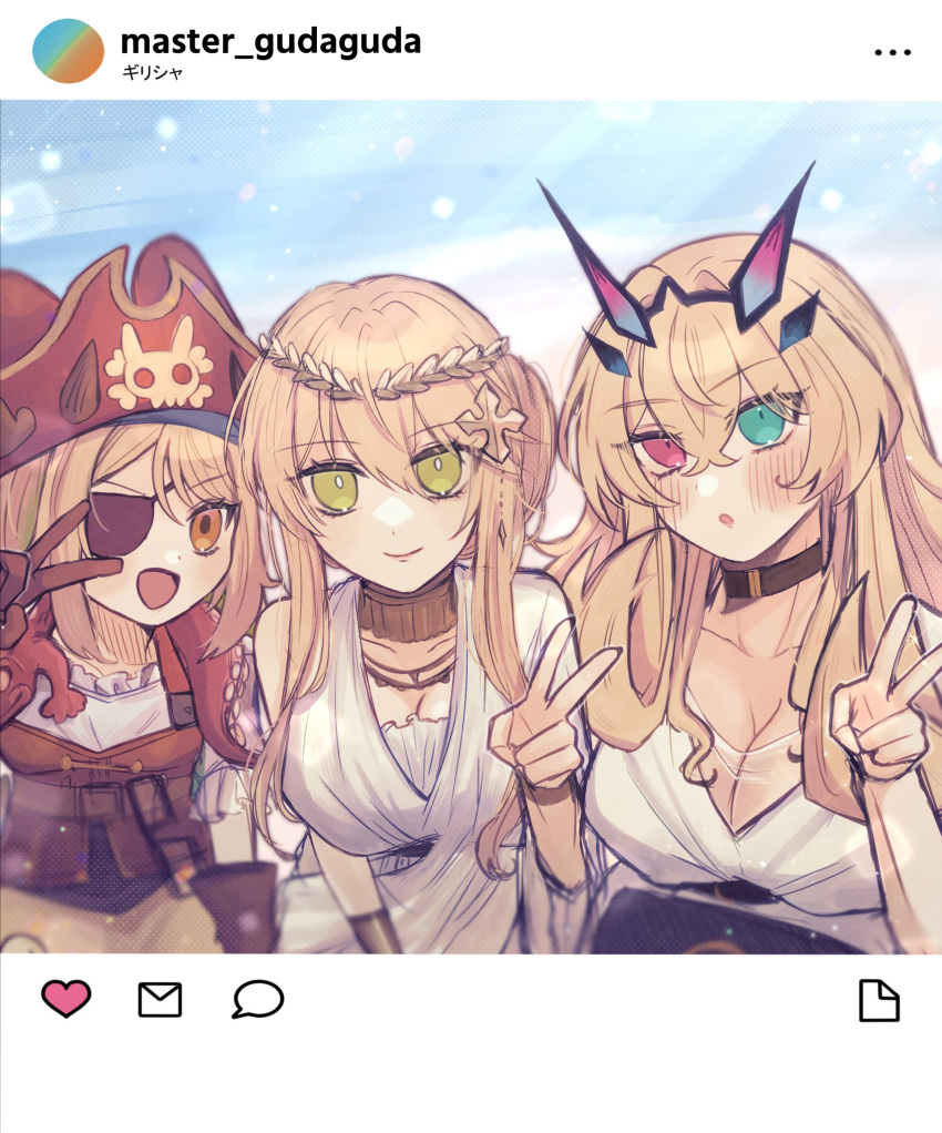 artoria_pendragon_(fate), artoria_pendragon_(lancer)_(fate), artoria_pendragon_(swimsuit_ruler)_(fate), blonde_hair, blush, breasts, fairy_knight_gawain_(fate), fate/grand_order