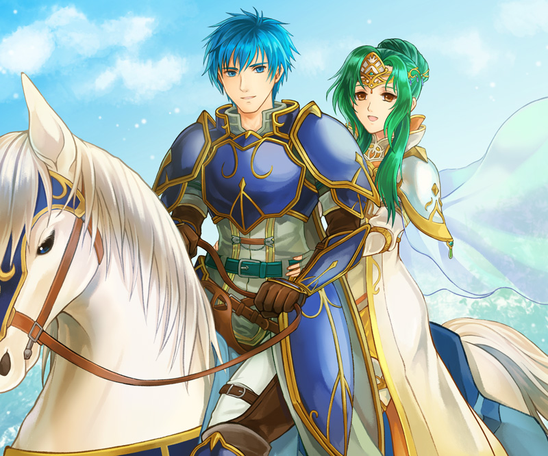 1boy, 1girl, akuru_(akr369akr), animal, aqua_belt, armor, belt, blue_armor