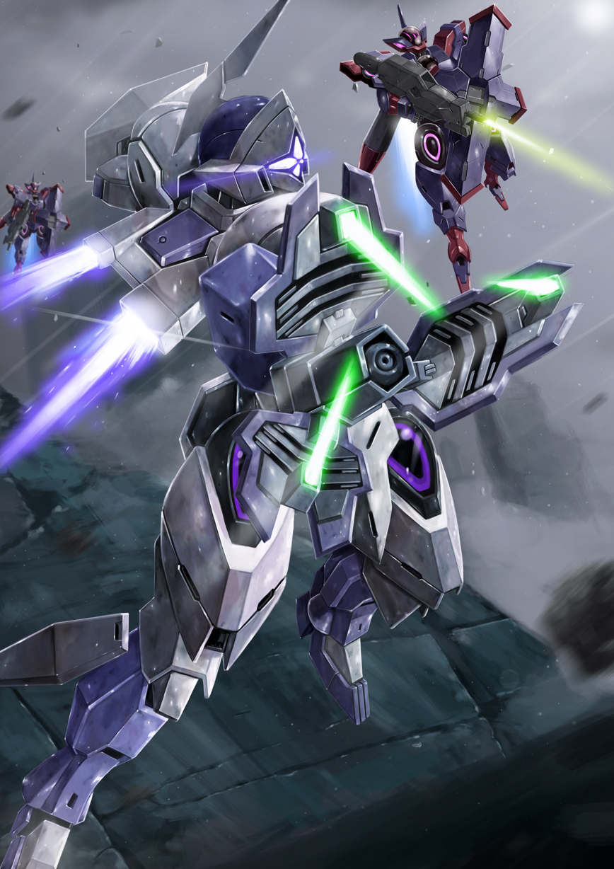 asaba_naoto, assault_visor, beguir-pente, cosplay, firing, flying, glowing, gun