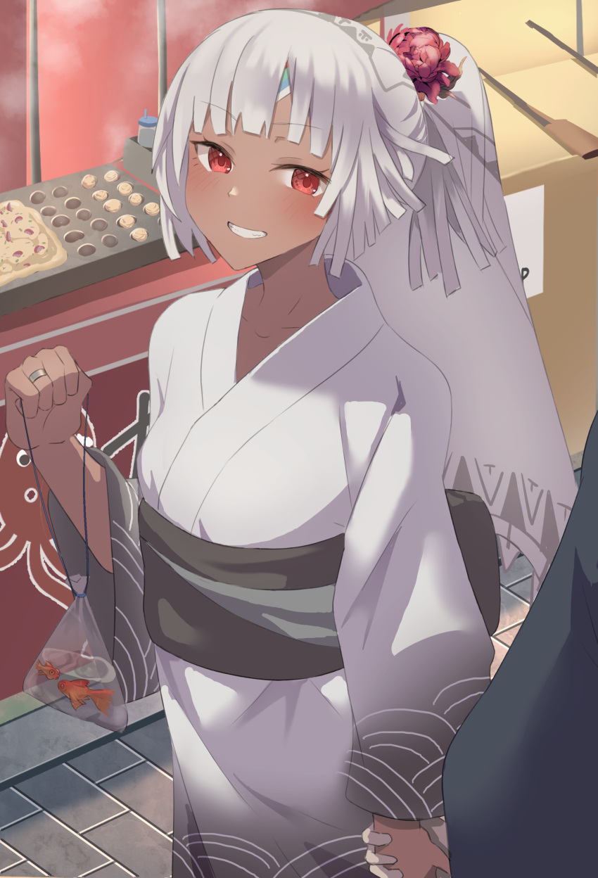 1girl, absurdres, altera_(fate), dark-skinned_female, dark_skin, fate/grand_order, fate_(series), festival