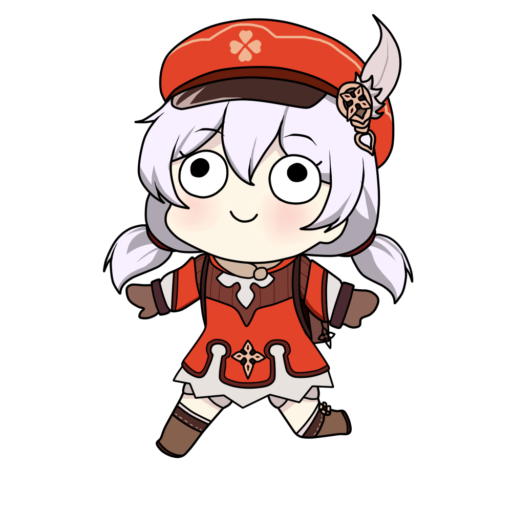 1girl, backpack, bag, bangs, boots, brown_footwear, brown_gloves, brown_scarf