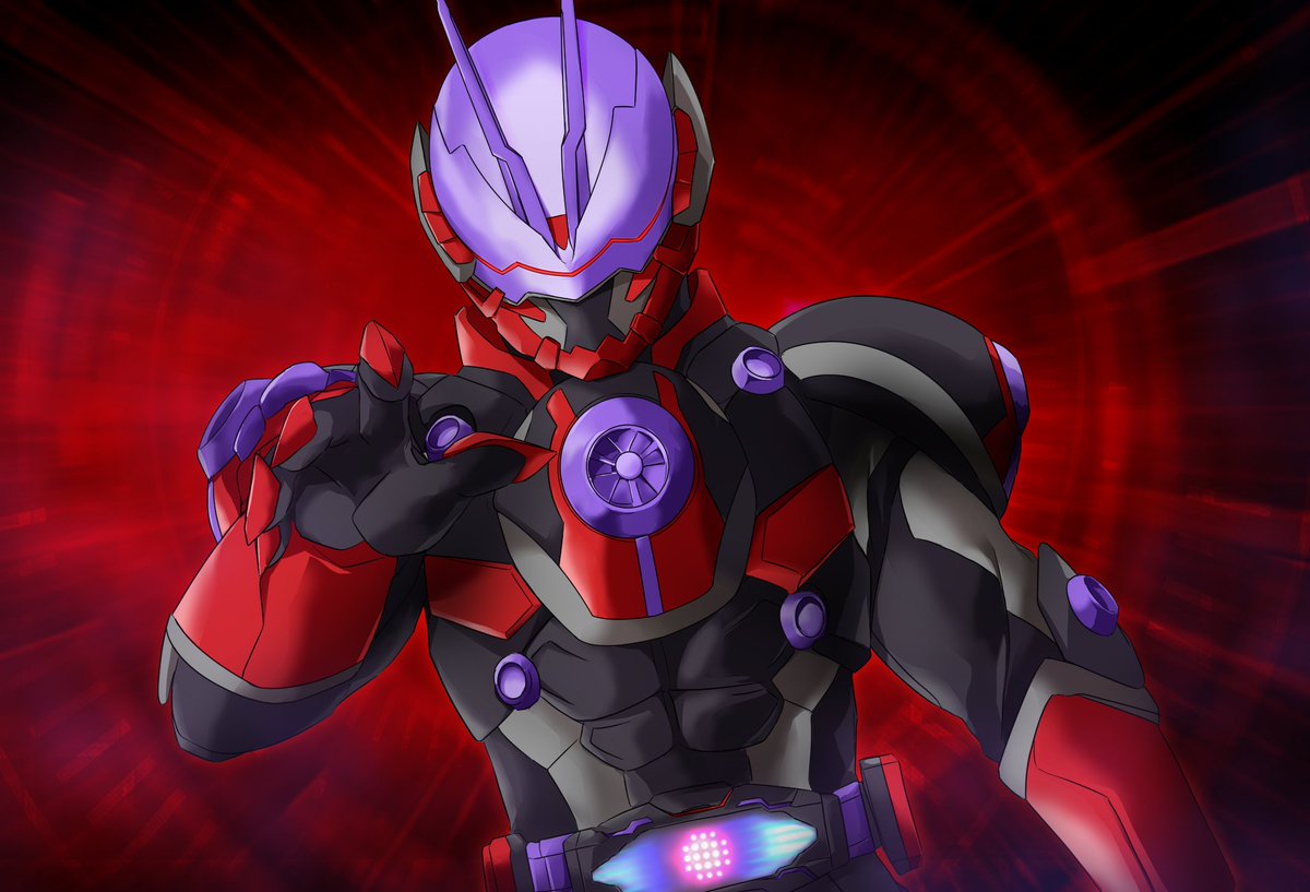 1boy, abs, armor, black_armor, bug, driver_(kamen_rider), dutch_angle, evil