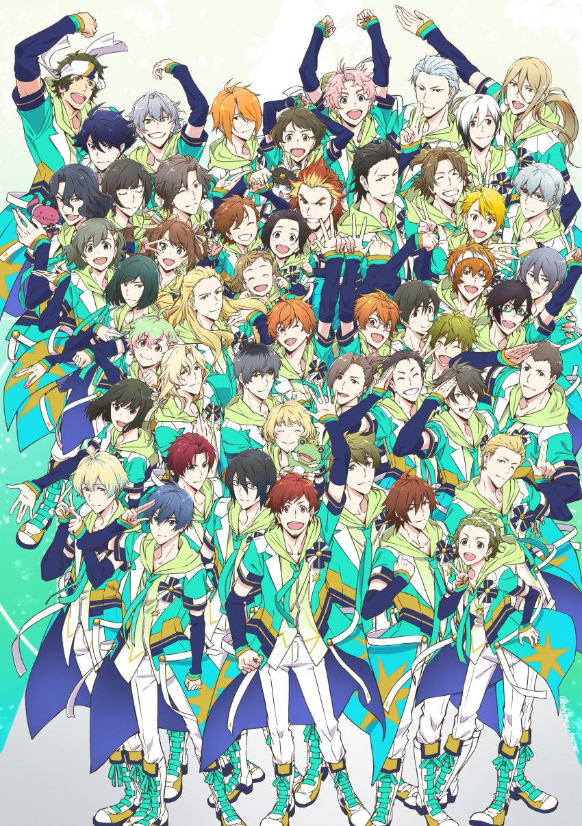 6+boys, absurdres, ahoge, akizuki_ryou, amagase_touma, amamine_shuu, aoi_kyosuke, aoi_yusuke
