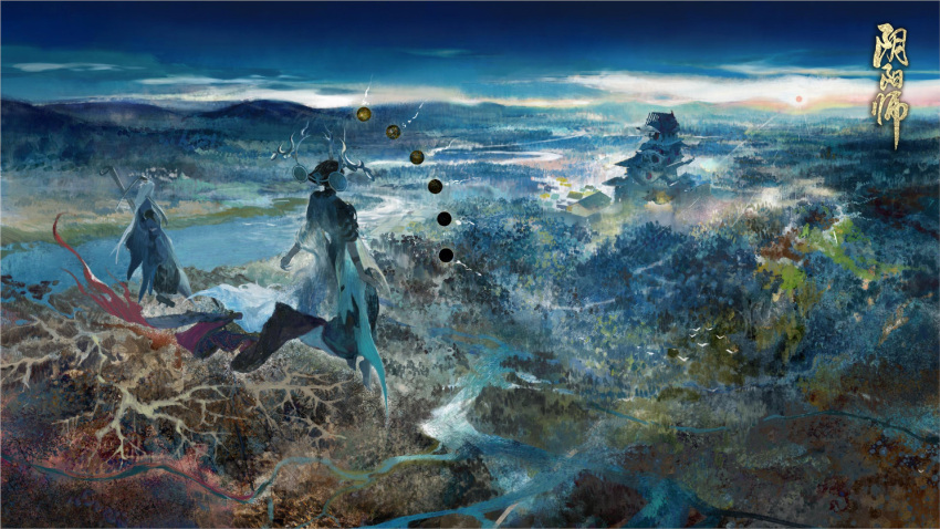 daiyamaten_emma, enma_(onmyoji), highres, japanese_clothes, onmyoji