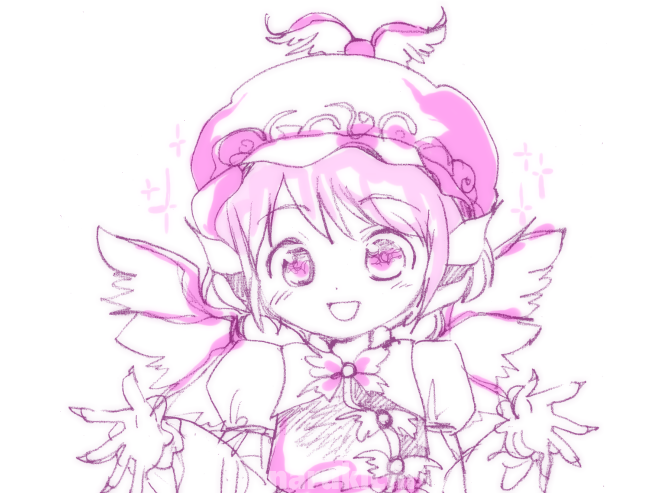1girl, animal_ears, bird_ears, bird_wings, blush, dress, fingernails, hat