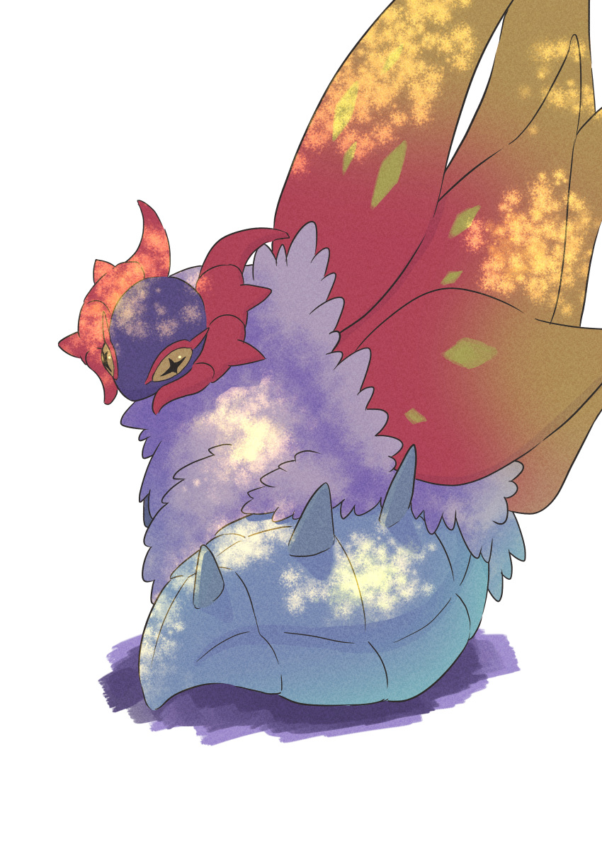 +_+, absurdres, animal_focus, bug, commentary_request, highres, horns, looking_at_viewer