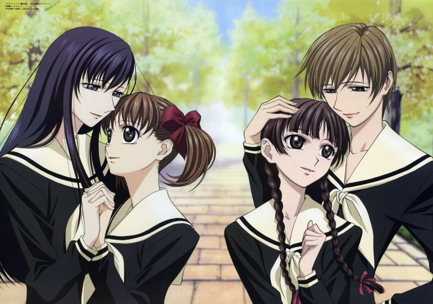 fukuzawa_yumi, hasekura_rei, maria-sama_ga_miteru, matsushima_akino, ogasawara_sachiko, seifuku, shimazu_yoshino