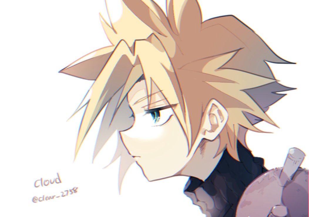 1boy, aqua_eyes, armor, bangs, blonde_hair, blue_shirt, character_name, clear_2758