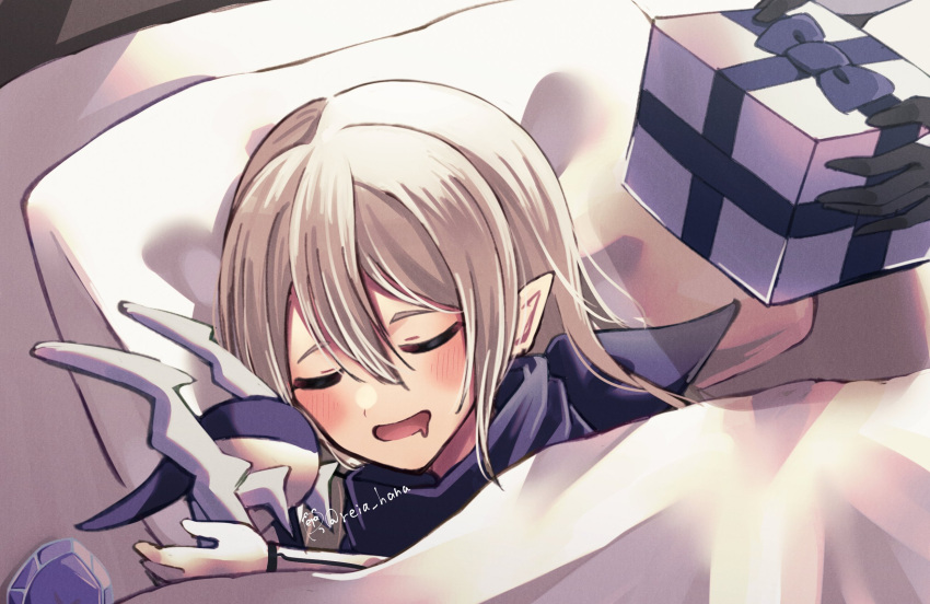 1girl, character_doll, corrin_(fire_emblem), corrin_(fire_emblem)_(dragon), corrin_(fire_emblem)_(male), doll, dragonstone, drooling