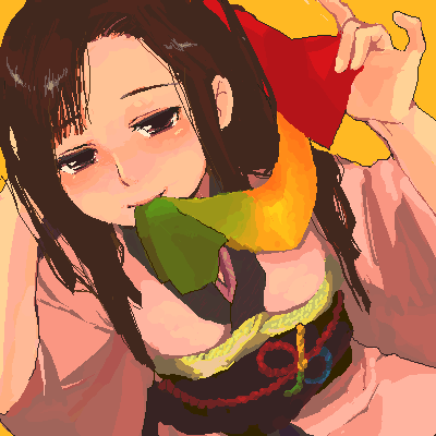 1girl, 95-tan, black_sash, bow, breasts, brown_eyes, brown_hair, clothes_in_mouth