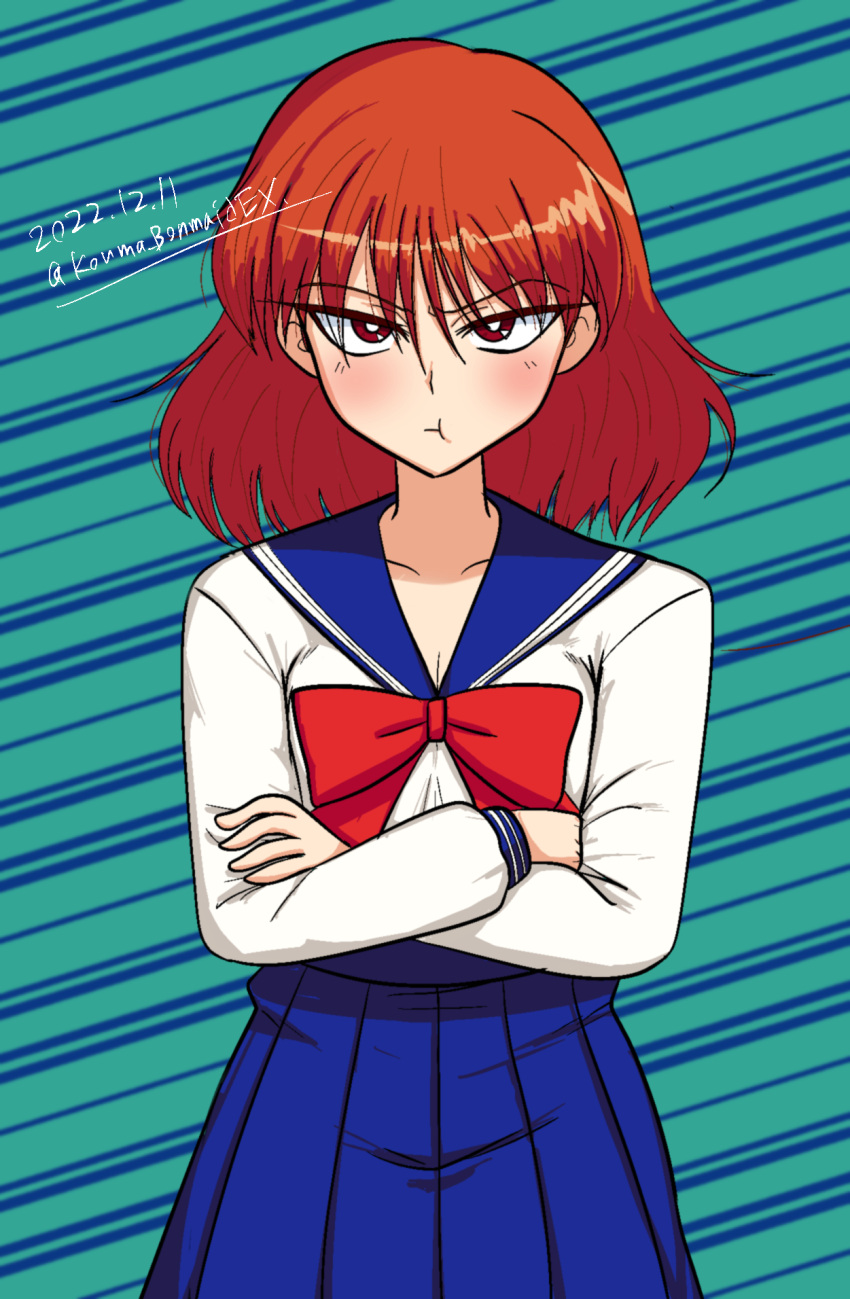:t, an_(sailor_moon), angry, bishoujo_senshi_sailor_moon, blue_sailor_collar, blue_skirt, bow, highres