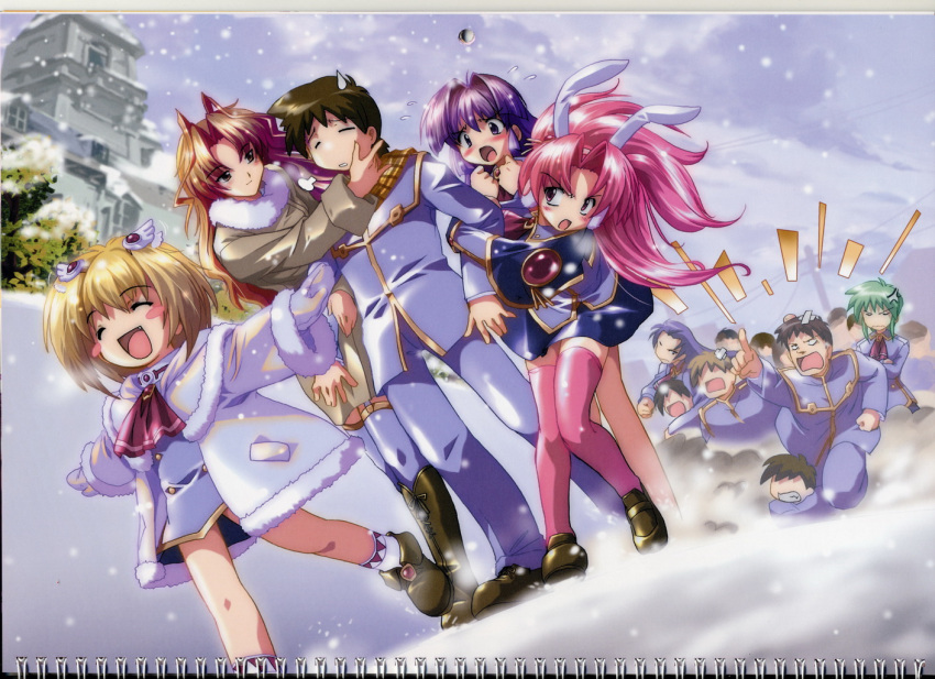 kamishiro_rin, kazetsubaki_kuriko, komatsu_e-ji, kurioka_maiho, maburaho, miyama_yuuna, morisaki_sayumi, nakamaru_yukihiko