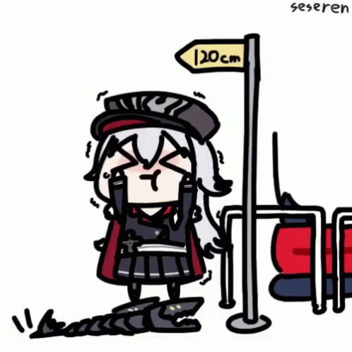 >_<, 1girl, animated_gif, azur_lane, graf_zeppelin_(azur_lane), long_hair, seseren, zeppelin-chan_(azur_lane), zeppy_(azur_lane)