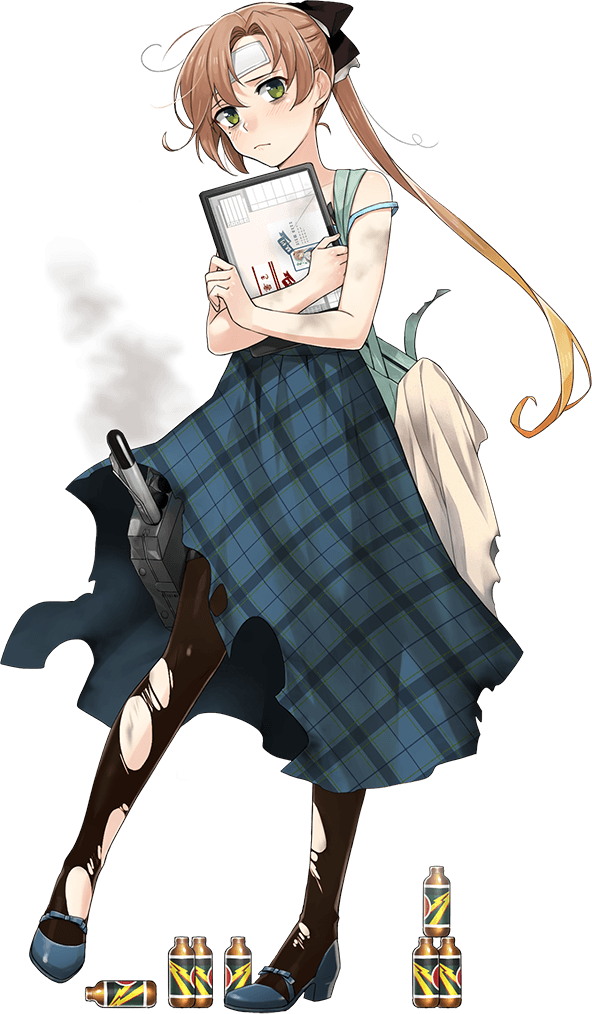 1girl, akigumo_(kancolle), akigumo_kai_ni_(kancolle), alternate_costume, bag, bags_under_eyes, black_pantyhose, blue_camisole