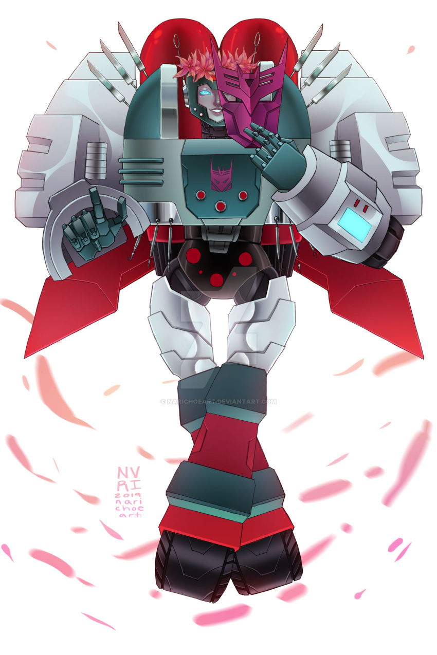 1girl, absurdres, black_panties, blue_eyes, curvy, decepticon, highres, humanoid_robot