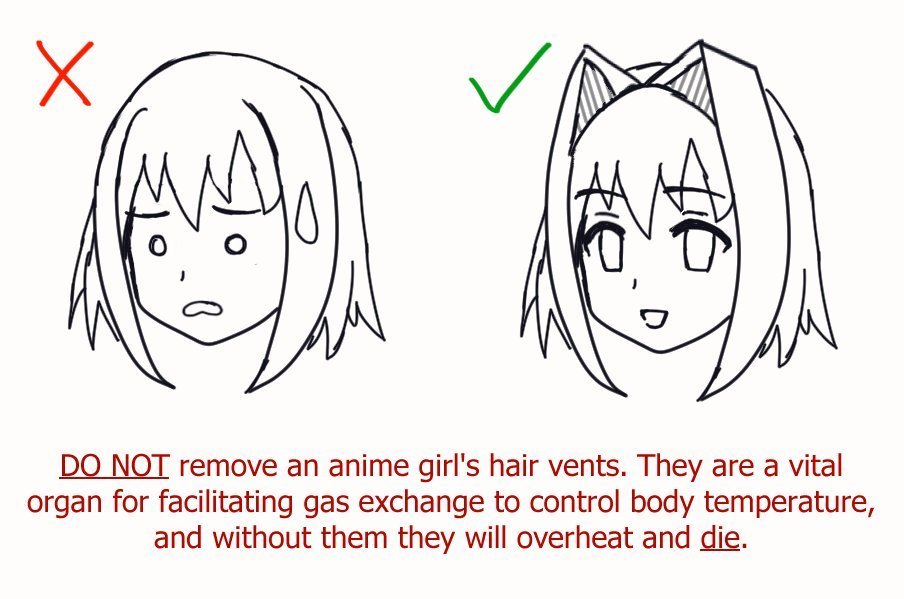 2girls, :d, :o, bangs, do_not, english_commentary, english_text, eyebrows_visible_through_hair