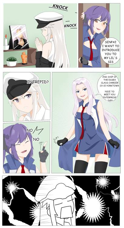azur_lane, comic, enterprise_(azur_lane), essex_(azur_lane), multiple_girls, yorktown_(azur_lane), yorktown_ii_(azur_lane)