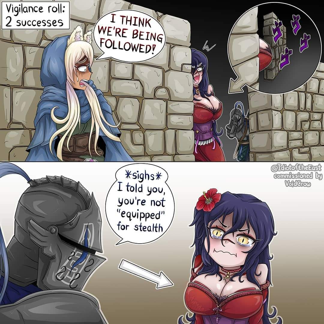 2koma, crying_aqua, hiding, idiotoftheeast, long_hair, multiple_girls