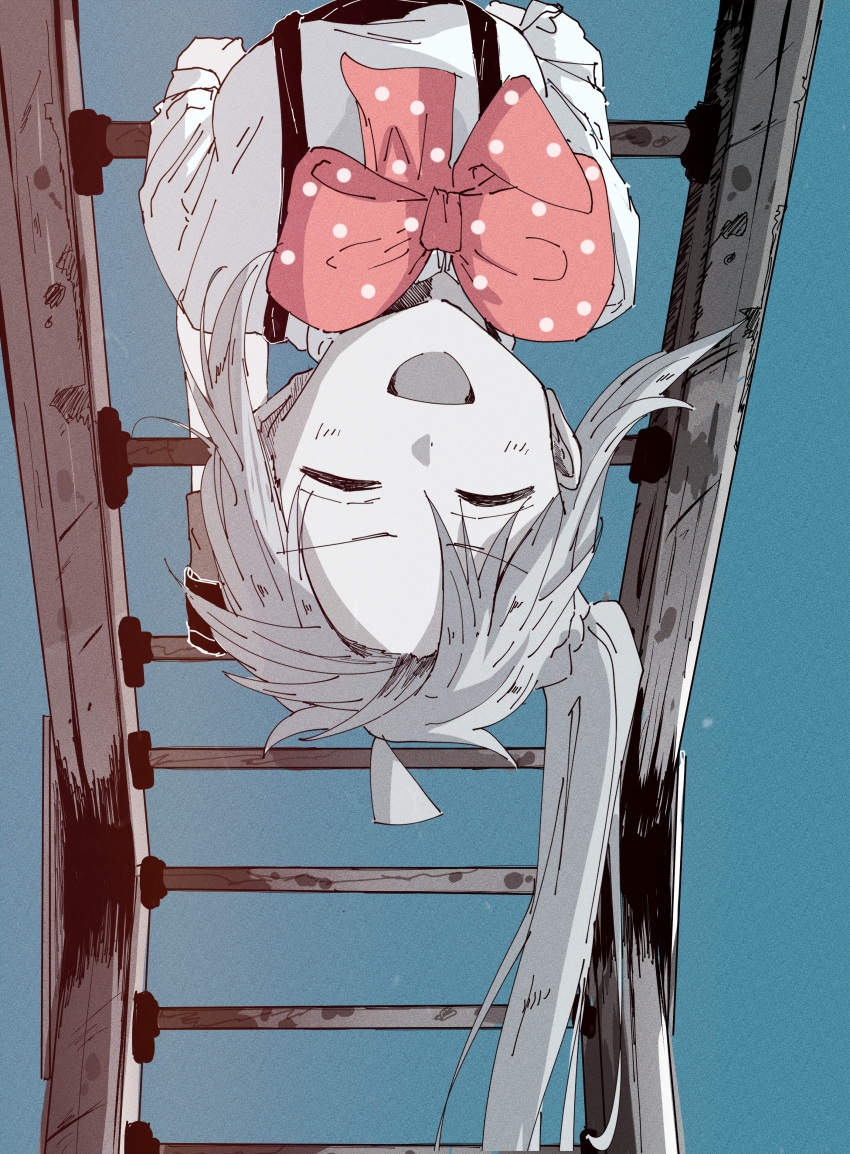 1girl, :d, ^_^, absurdres, ahoge, bangs, bocchi_the_rock!, bow