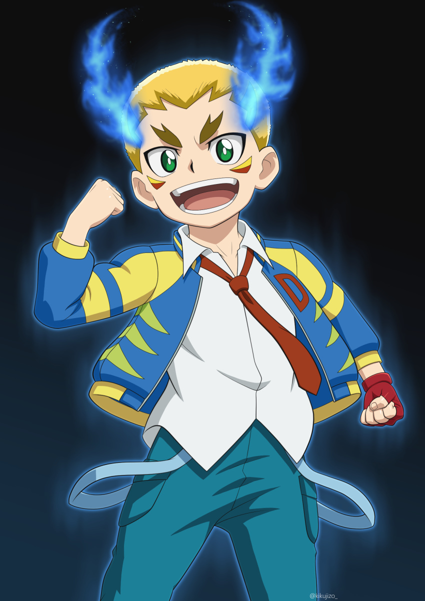 1boy, beyblade, beyblade:_burst, highres, kikujizo, koryu_drum, male_focus, solo, tagme