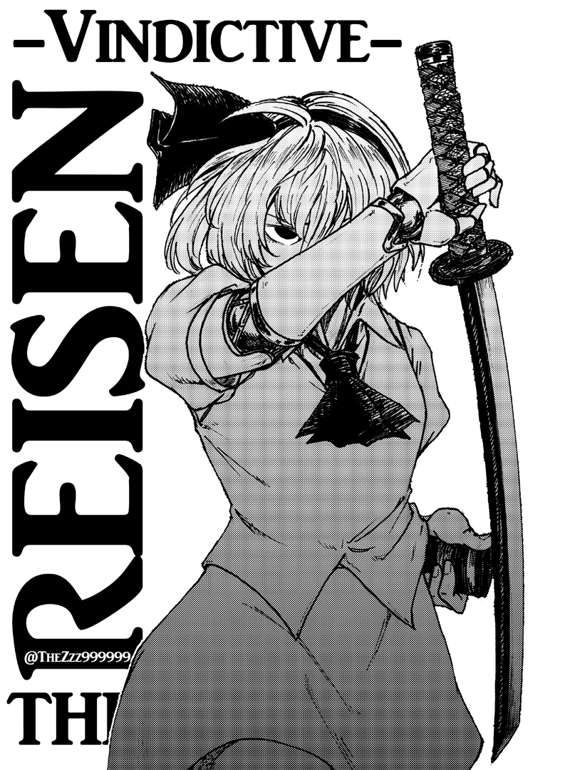 1girl, ascot, bangs, breasts, collared_shirt, commentary_request, cowboy_shot, greyscale