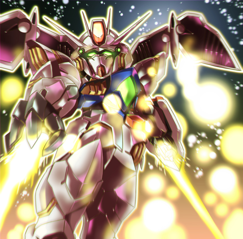 arm_shield, beam_saber, chibi, claws, commentary_request, daigosan_(k66daigensui), energy_blade, glowing