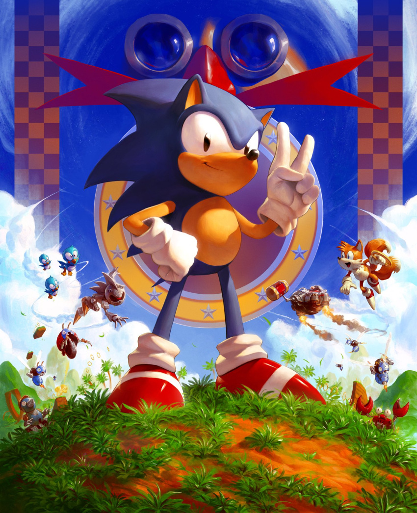 animal_nose, bird, black_eyes, burrowbot, buzz_bomber, commentary, crabmeat_(sonic), dave_rapoza