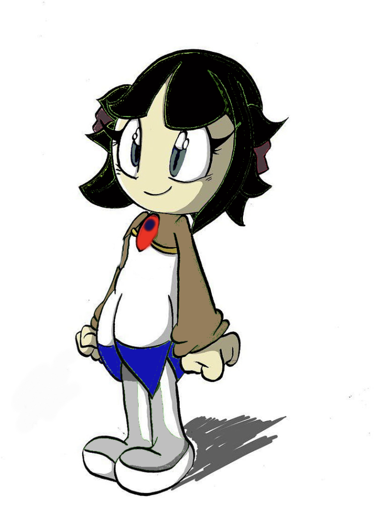 anime_girl, bad, flat_chest, gray_eyes, happy, lowres, north_korea, oc