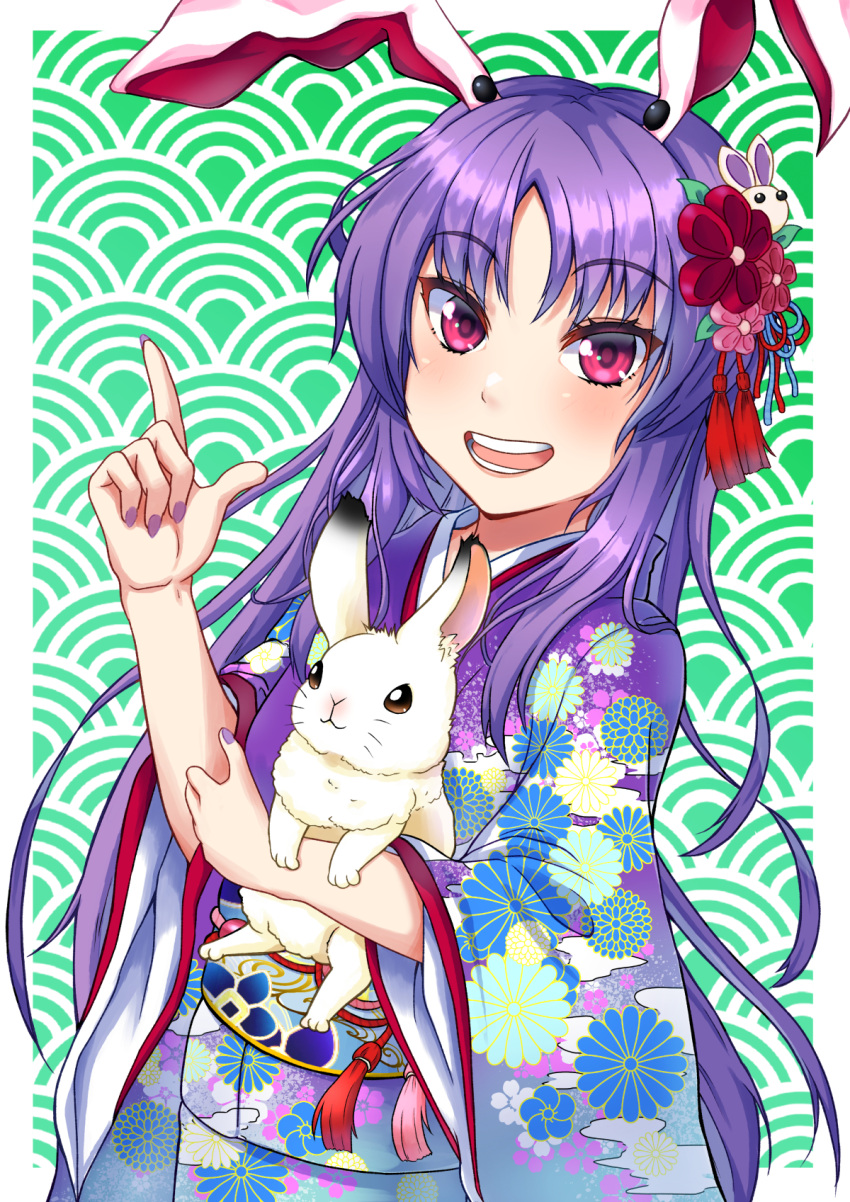 1girl, alternate_costume, animal_ears, bangs, blush, breasts, commentary_request, cowboy_shot