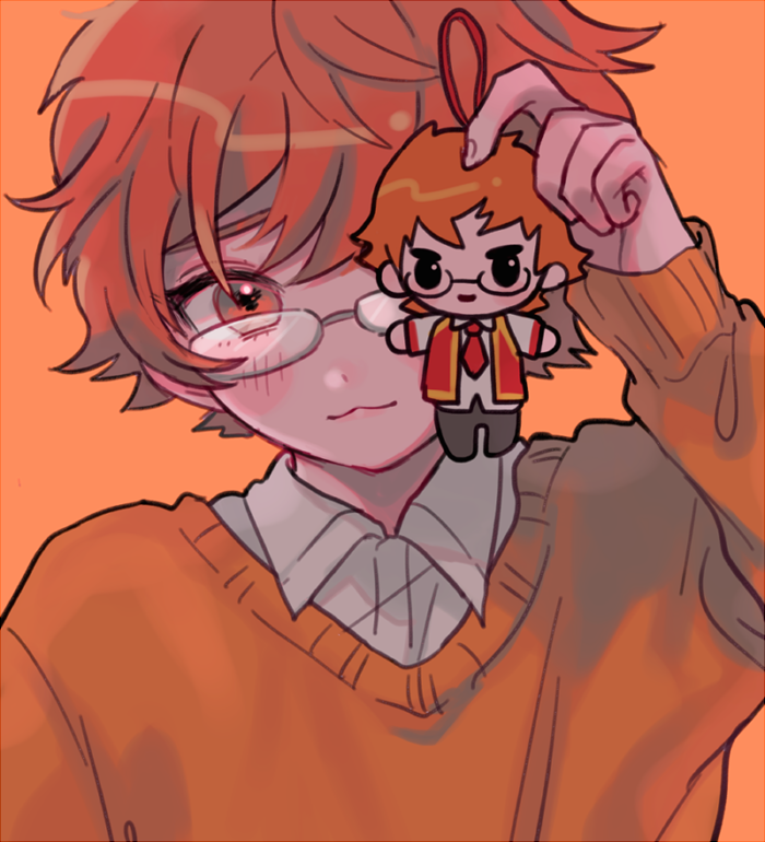 2boys, 382, brothers, character_request, check_character, check_copyright, chibi, collared_shirt