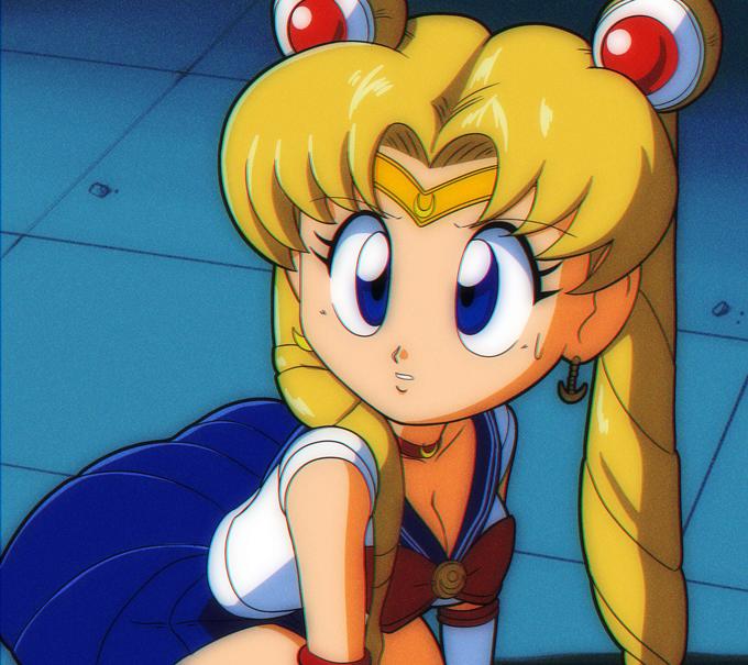 1girl, big_eyes, bishoujo_senshi_sailor_moon, blonde, blue_eyes, chibi, cute, long_hair